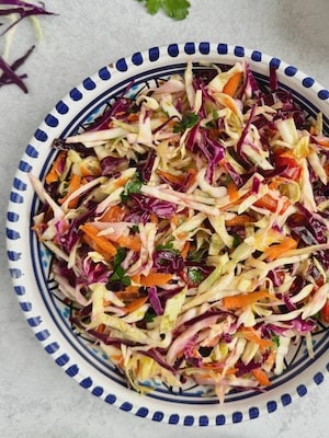 Greek Cabbage Salad - Lahanosalata.