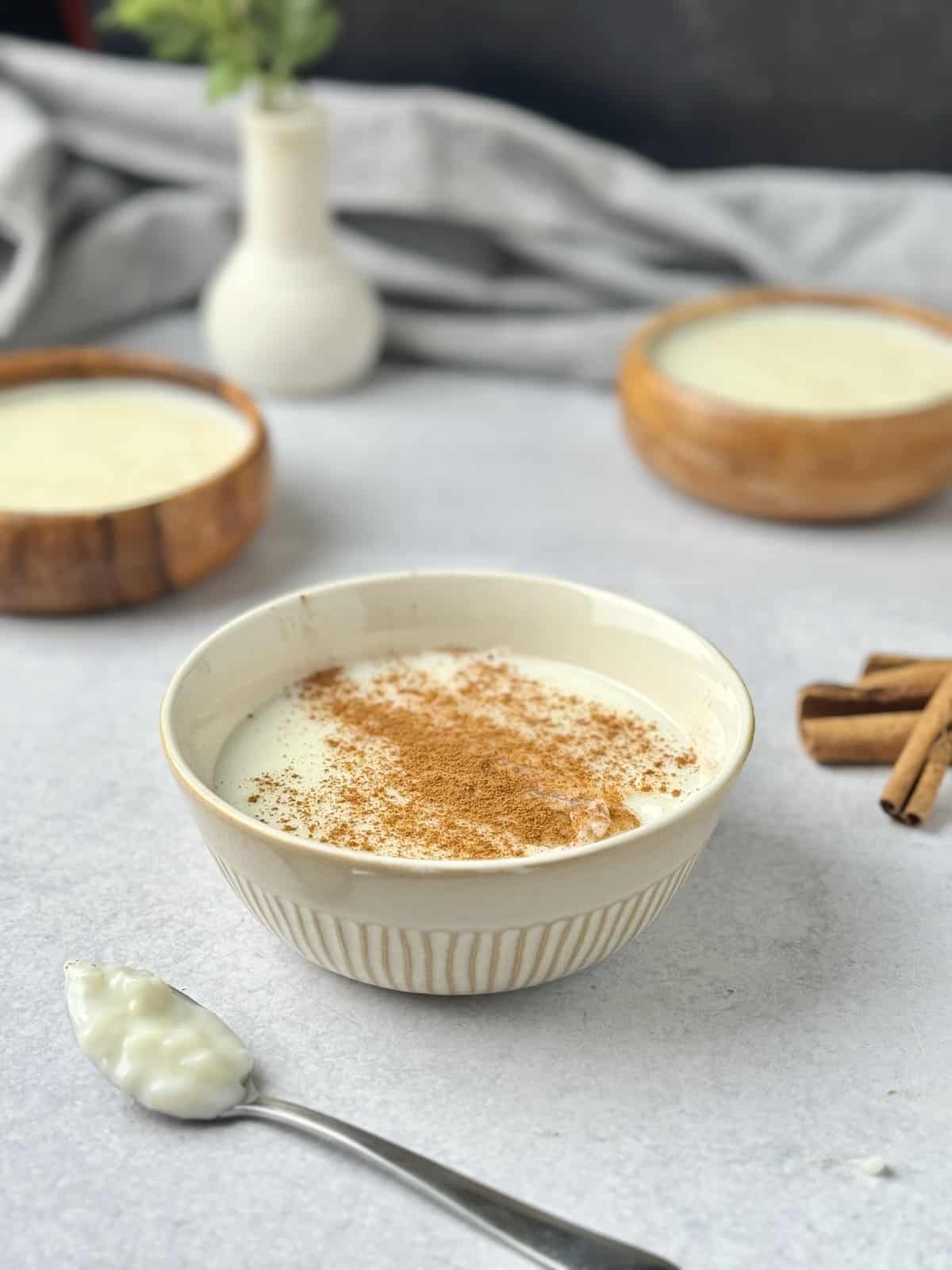 Greek Rice Pudding - Rizogalo.