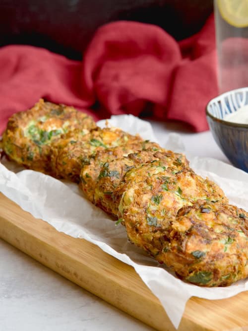 Greek Zucchini Fritters - Kolokithokeftedes.