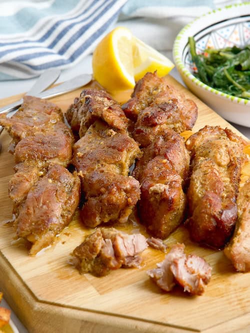 Mediterranean Pork Shoulder Ribs.