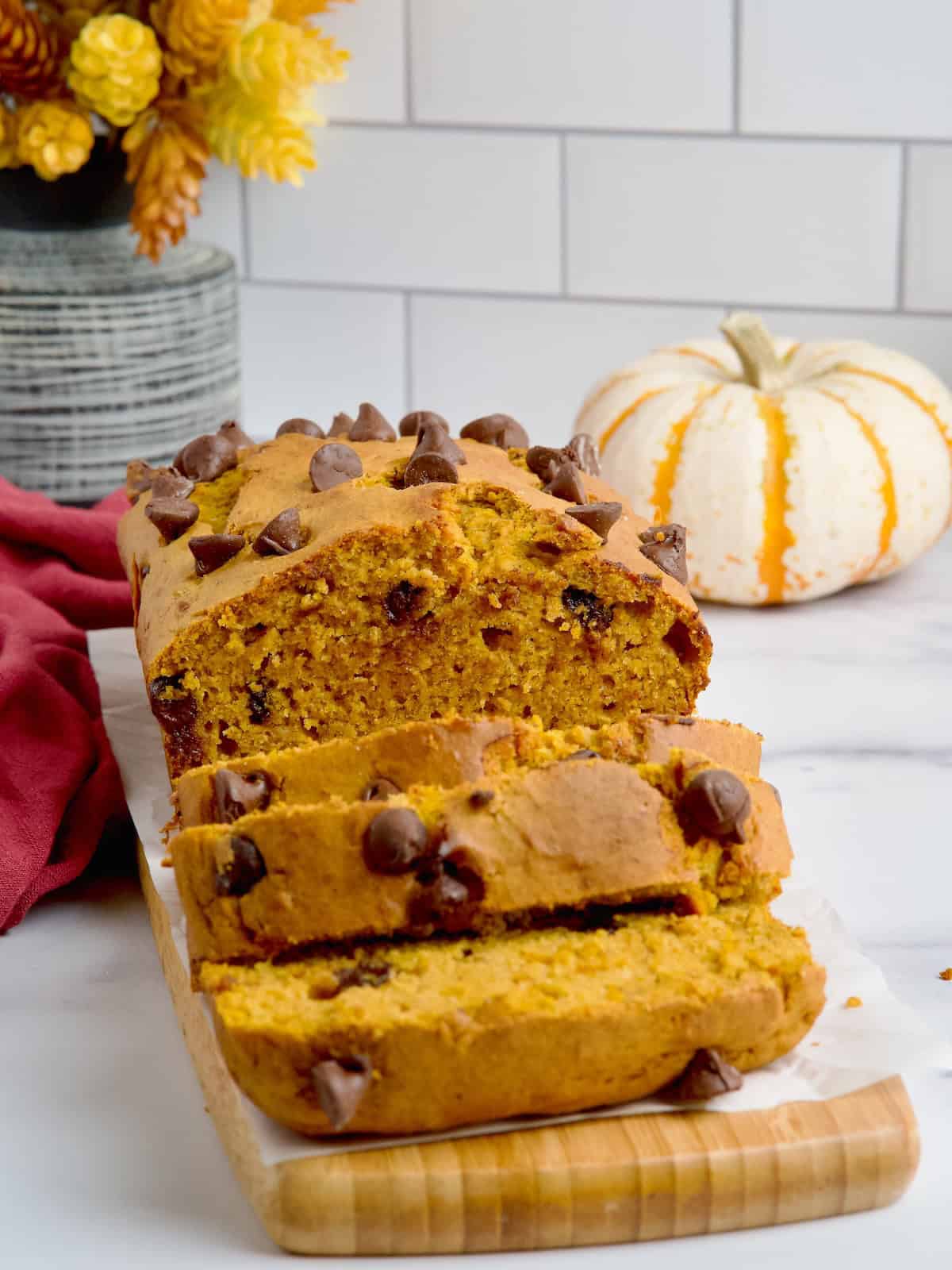Banana Bread With Pumpkin Spice & Purée.