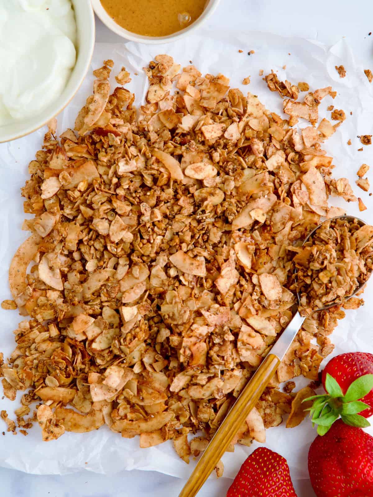 No Sugar Coconut granola.