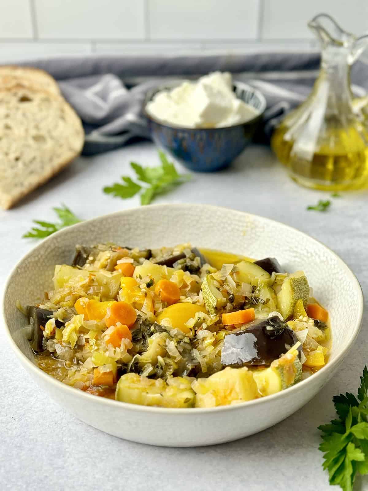 Tourlou - Greek Vegetable Stew.